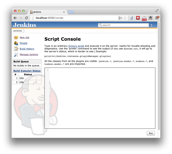 Jenkins Script Console
