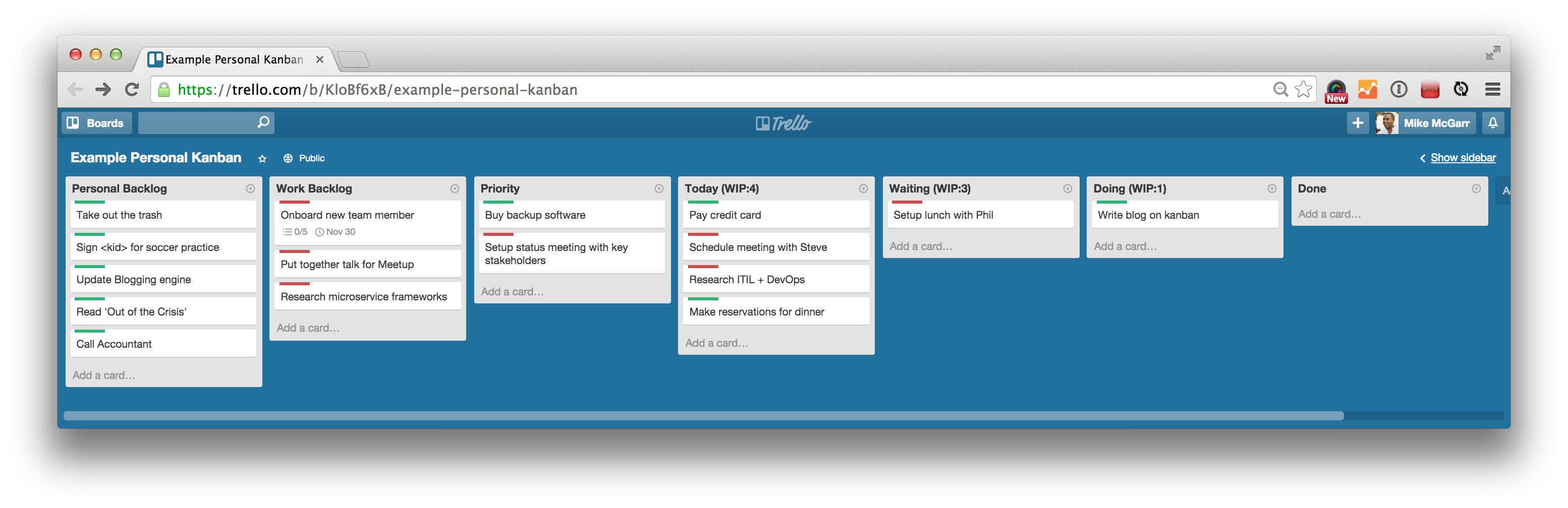 Using Kanban and Trello to Manage Development